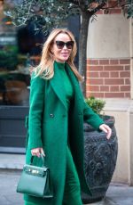 AMANDA HOLDEN Leaves Global Radio Studios in London 01/25/2024