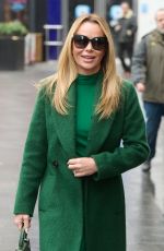 AMANDA HOLDEN Leaves Global Radio Studios in London 01/25/2024