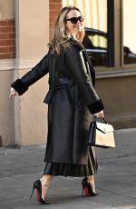 AMANDA HOLDEN Leaves Global Studios Heart Breakfast Show in London 01/16/2024