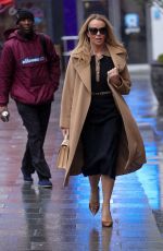 AMANDA HOLDEN Leaves Heart Breakfast in London 01/23/2024