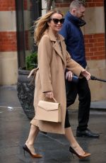 AMANDA HOLDEN Leaves Heart Breakfast in London 01/23/2024