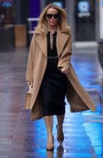AMANDA HOLDEN Leaves Heart Breakfast in London 01/23/2024