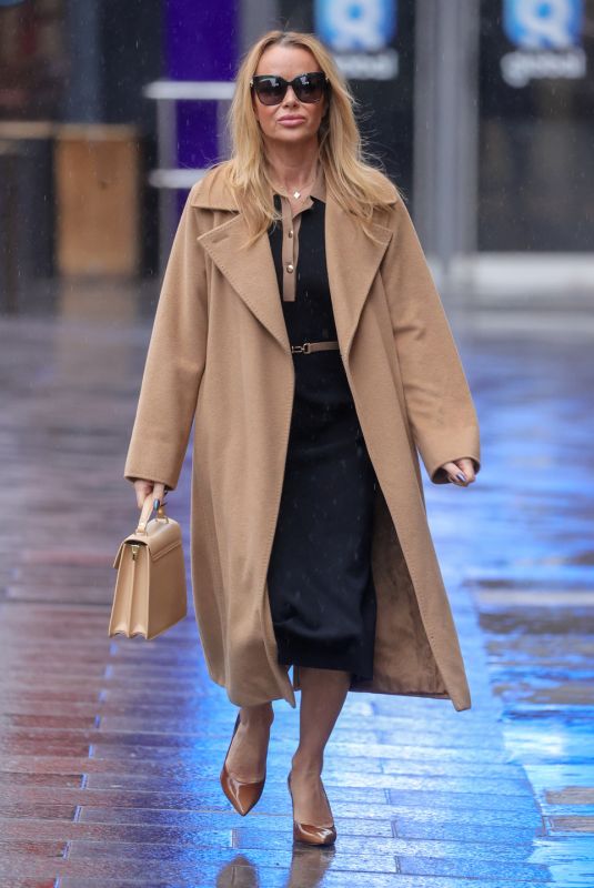 AMANDA HOLDEN Leaves Heart Breakfast in London 01/23/2024