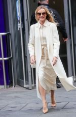 AMANDA HOLDEN Leaves Heart Breakfast Studio in London 01/30/2024