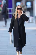 AMANDA HOLDEN Leaves Heart Radio in London 01/15/2024