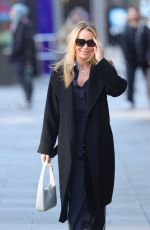AMANDA HOLDEN Leaves Heart Radio in London 01/15/2024