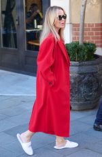 AMANDA HOLDEN Leaves the Global Radio in London 01/26/2024