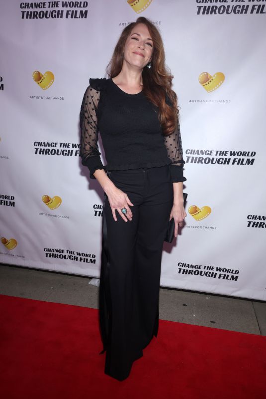 AMANDA RIGHETTI at Maya Premiere at Laemmle Royal in Santa Monica 01/24/2024