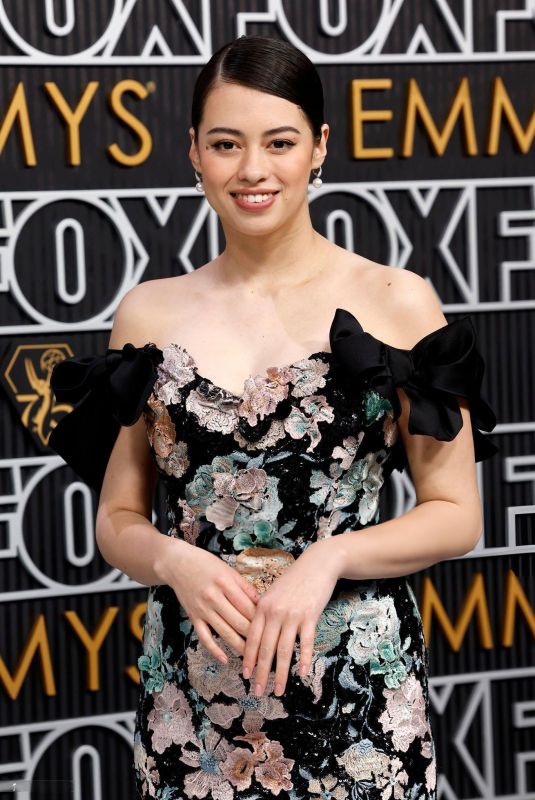 AMBER MIDTHUNDER at 75th Primetime Emmy Awards in Los Angeles 01/15/2024