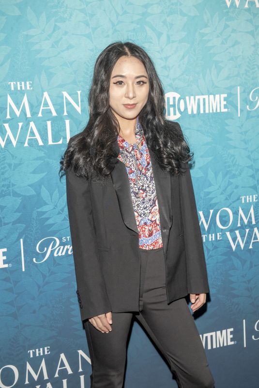 AMBER WANG at The Woman in the Wall Premiere in New York 01/17/2024