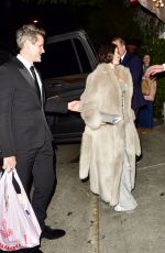 AMERICA FERRERA and Ryan Piers Williams Arrives at Golden Globe Afterparty at Chateau Marmont 01/07/2024