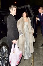 AMERICA FERRERA and Ryan Piers Williams Arrives at Golden Globe Afterparty at Chateau Marmont 01/07/2024