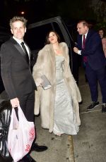 AMERICA FERRERA and Ryan Piers Williams Arrives at Golden Globe Afterparty at Chateau Marmont 01/07/2024