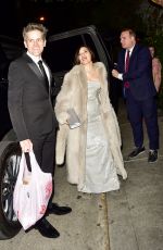 AMERICA FERRERA and Ryan Piers Williams Arrives at Golden Globe Afterparty at Chateau Marmont 01/07/2024
