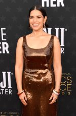 AMERICA FERRERA at 2024 Critics Choice Awards in Santa Monica 01/14/2024