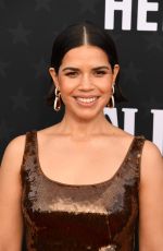 AMERICA FERRERA at 2024 Critics Choice Awards in Santa Monica 01/14/2024