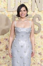 AMERICA FERRERA at 81st Annual Golden Globe Awards in Los Angeles 01/07/2024
