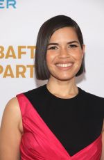 AMERICA FERRERA at Bafta Tea Party in Beverly Hills 01/13/2024