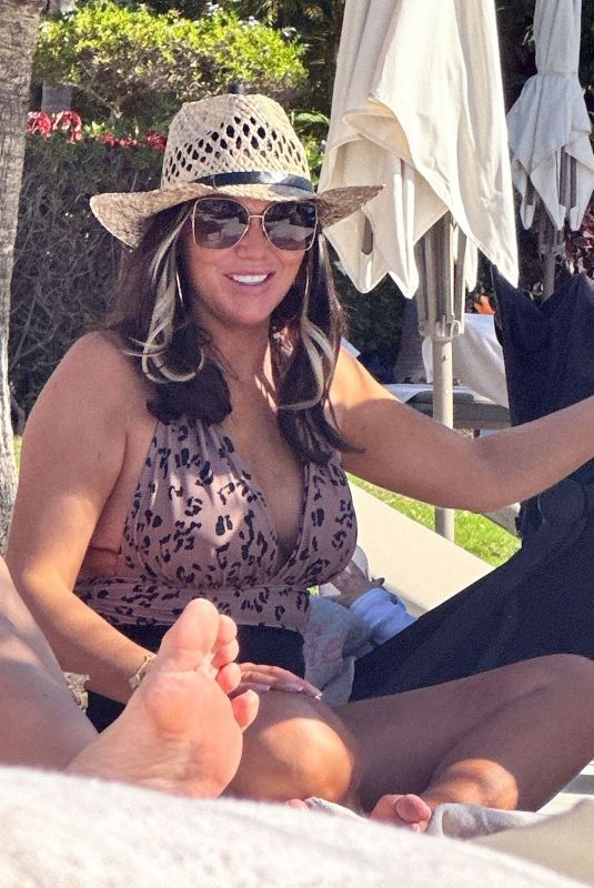 AMY CHILDS in Bikini at a Beach in Tenerife 01/08/2024