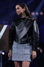 ANA DE ARMAS Presents Louis Vuitton Trophy Trunk at Australian Open in Melbourne 01/28/2024