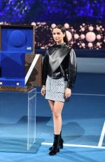 ANA DE ARMAS Presents Louis Vuitton Trophy Trunk at Australian Open in Melbourne 01/28/2024