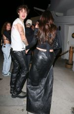 ANASTASIA KARANIKOLAOU and Jaden Hossler Arrives at SHOREbar in Santa Monica 01/25/2024