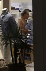 ANDREA HISSOM Out Shopping in Saint Barthelemy 01/02/2024