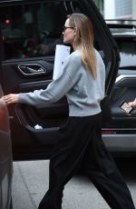 ANGELINA JOLIE Leaves a Friend