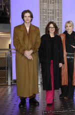 ANGOURIE RICE and Cast of Mean Girls at Empire State Building in New York 01/10/2024