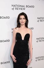 ANNE HATHAWAY at 2024 National Board of Review Gala in New York 01/11/2024
