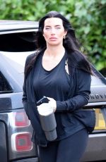 ANNIE KILNER Arrives at Her Morning Gym Workout in Wilmslow 01/30/2024