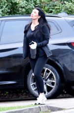 ANNIE KILNER Arrives at Her Morning Gym Workout in Wilmslow 01/30/2024
