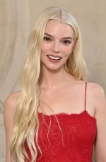 ANYA TAYLOR-JOY at Dior SS 2024 Fashion Show in Paris 01/22/2024