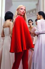ANYA TAYLOR-JOY for Dior Beauty Rouge Dior Campaign, January 2024