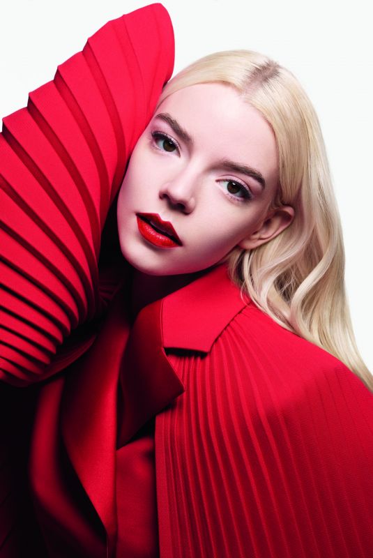 ANYA TAYLOR-JOY for Dior Beauty Rouge Dior Campaign, January 2024