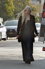 ANYA TAYLOR-JOY Visits a Friend in Los Angeles 01/18/2024