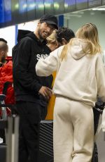 ARABELLA CHI Arrives at Manchester Airport on New Year