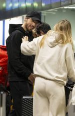 ARABELLA CHI Arrives at Manchester Airport on New Year