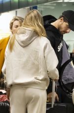 ARABELLA CHI Arrives at Manchester Airport on New Year