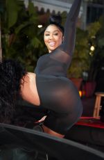 ARI FLETCHER Out for dinner at Carbone in Miami 01/13/2023