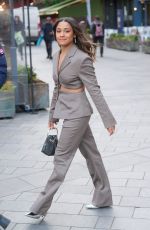 ARIANA DEBOSE Arrives at Global Radio Studios in London 01/24/2024