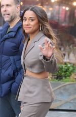 ARIANA DEBOSE Arrives at Global Radio Studios in London 01/24/2024