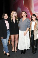 ARIANA GREENBLATT at a Barbie Screening and Q&A in Los Angeles 01/06/2024