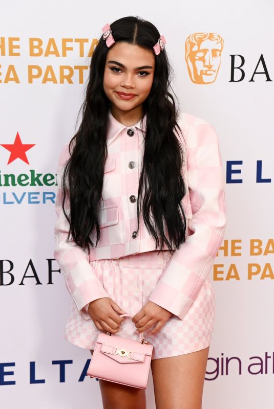 ARIANA GREENBLATT at Bafta Tea Party in Beverly Hills 01/13/2024