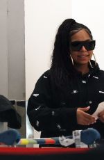 ASHANTI at Airport in Perth 01/17/2024