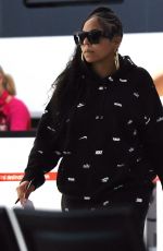 ASHANTI at Airport in Perth 01/17/2024