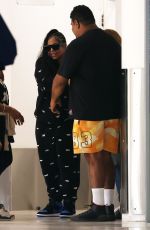 ASHANTI at Airport in Perth 01/17/2024