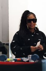 ASHANTI at Airport in Perth 01/17/2024