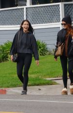 ASHLEE SIMPSON Leaves a Restaurant with a Friend in Los Angeles 01/24/2024