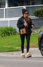 ASHLEE SIMPSON Leaves a Restaurant with a Friend in Los Angeles 01/24/2024